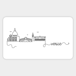 Venice City Signature Magnet